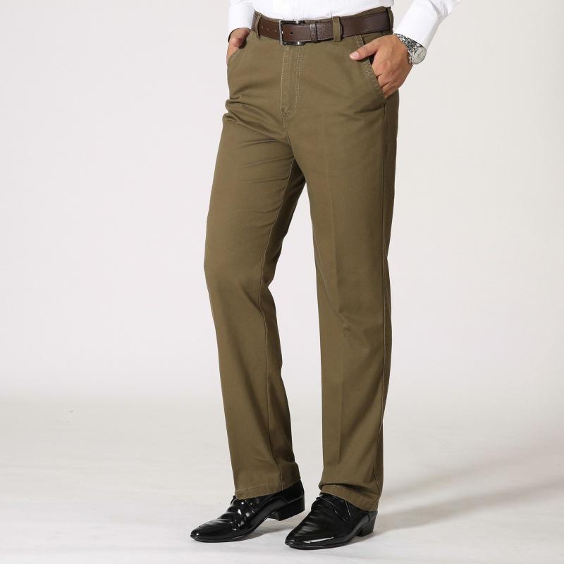 Pants & Shorts | Washed Stretch Regular Trousers  –  Mens Clothing Mens