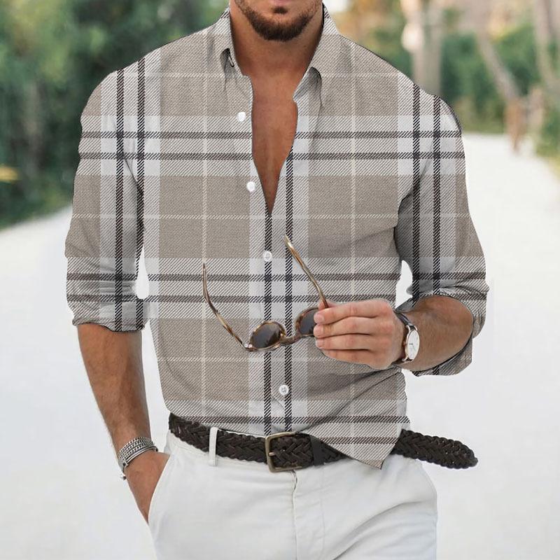 Tops | Dunoon Taillored Fit Shirt  –  Mens Clothing Mens