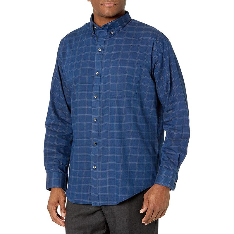 Tops | Harthill Tailored Long Sleeved Cord Shirt  –  Mens Clothing Mens