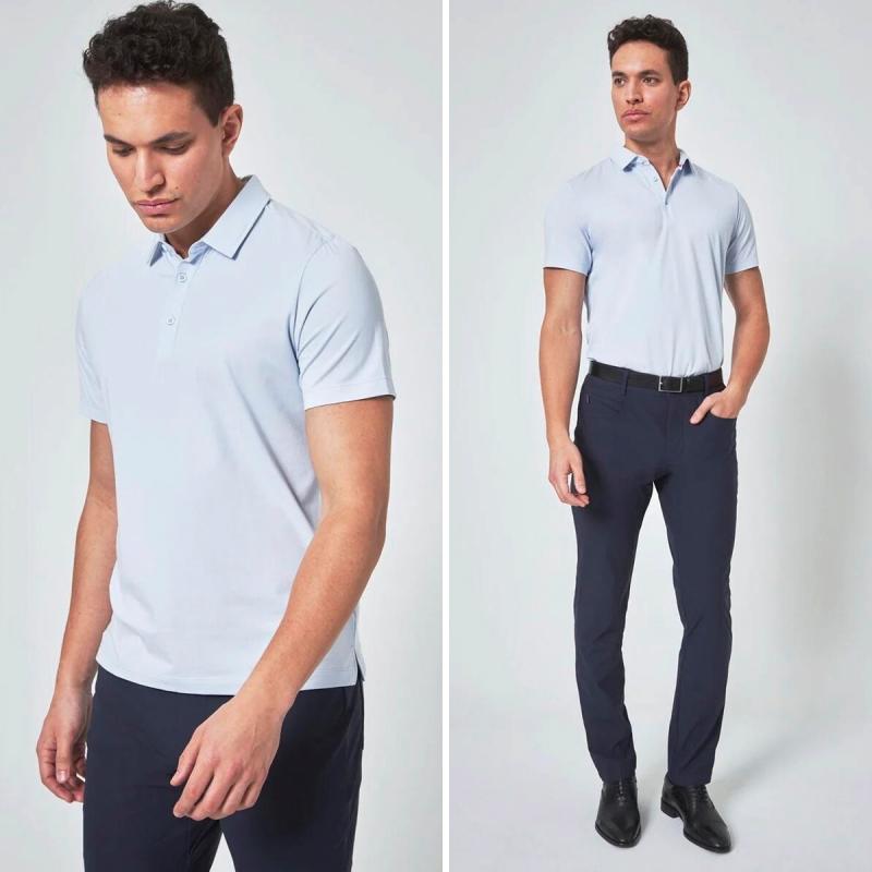 Tops | Lightweight Sports Polo Shirt  –  Mens Clothing Mens