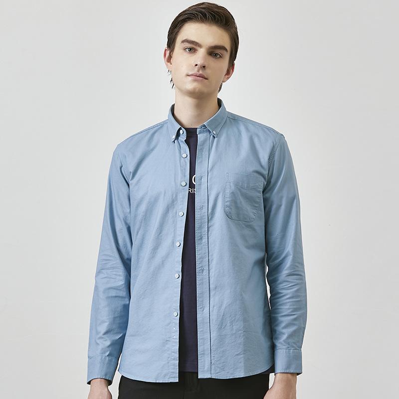 Tops | Marsden Tailored Long-Sleeved Shirt  –  Mens Clothing Mens