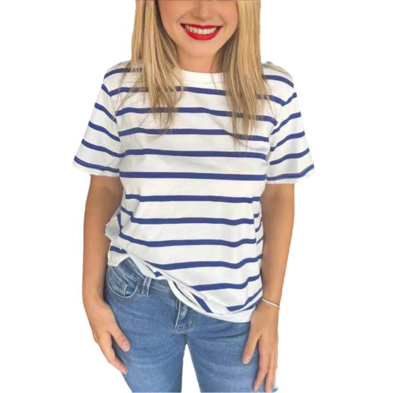 Tops | Otterburn Stripe T-Shirt  –  Womens Clothing Tops