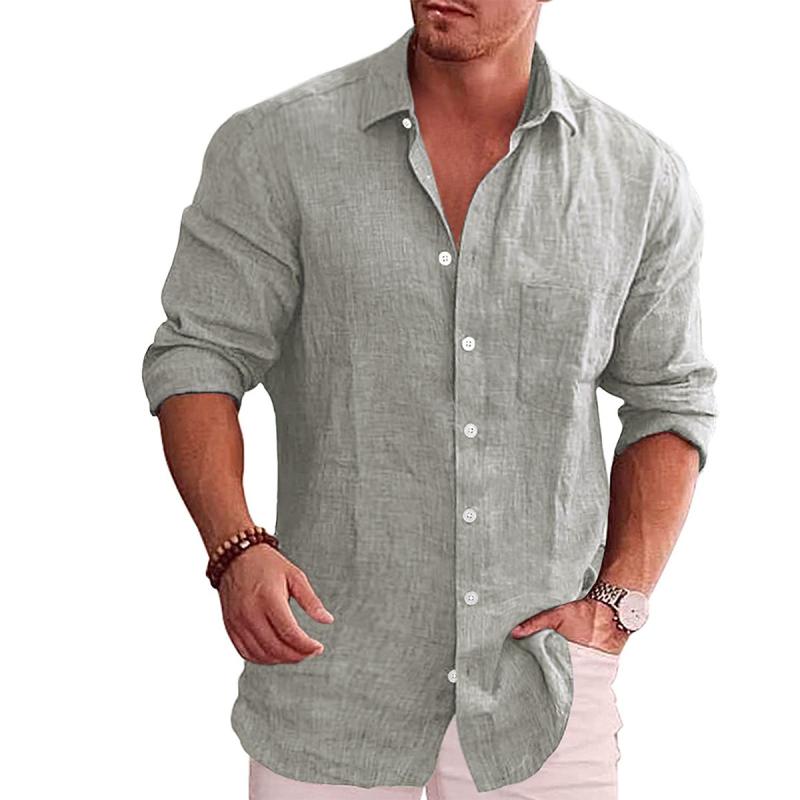 Tops | Turner Tailored Long-Sleeved Shirt  –  Mens Clothing Mens